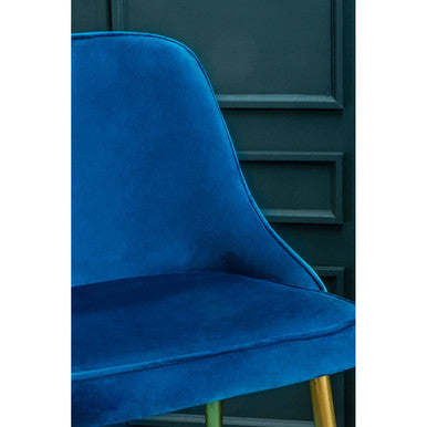 Demi Midnight Velvet Dining Chair