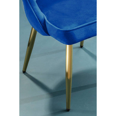 Demi Midnight Velvet Dining Chair