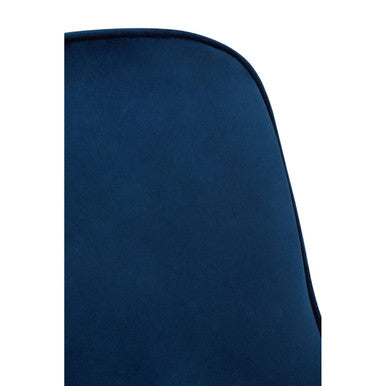 Demi Midnight Velvet Dining Chair - Image 7