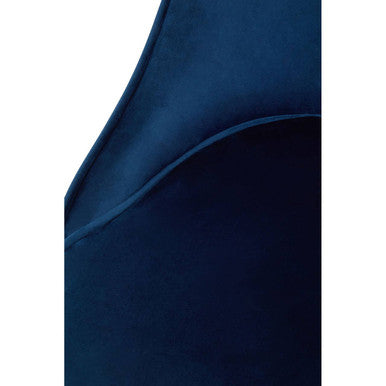 Demi Midnight Velvet Dining Chair - Image 10