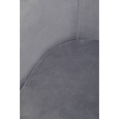 Darcy Grey Velvet Dining Chair - Image 12