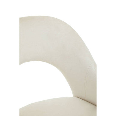 Dani Stone Velvet Dining Chair - Image 7