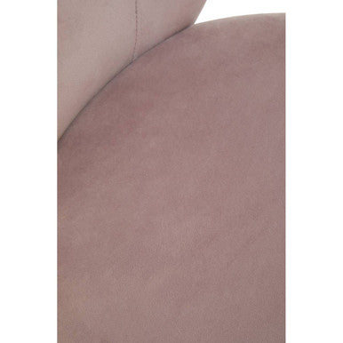 Dani Dusky Pink Velvet Dining Chair - Image 13