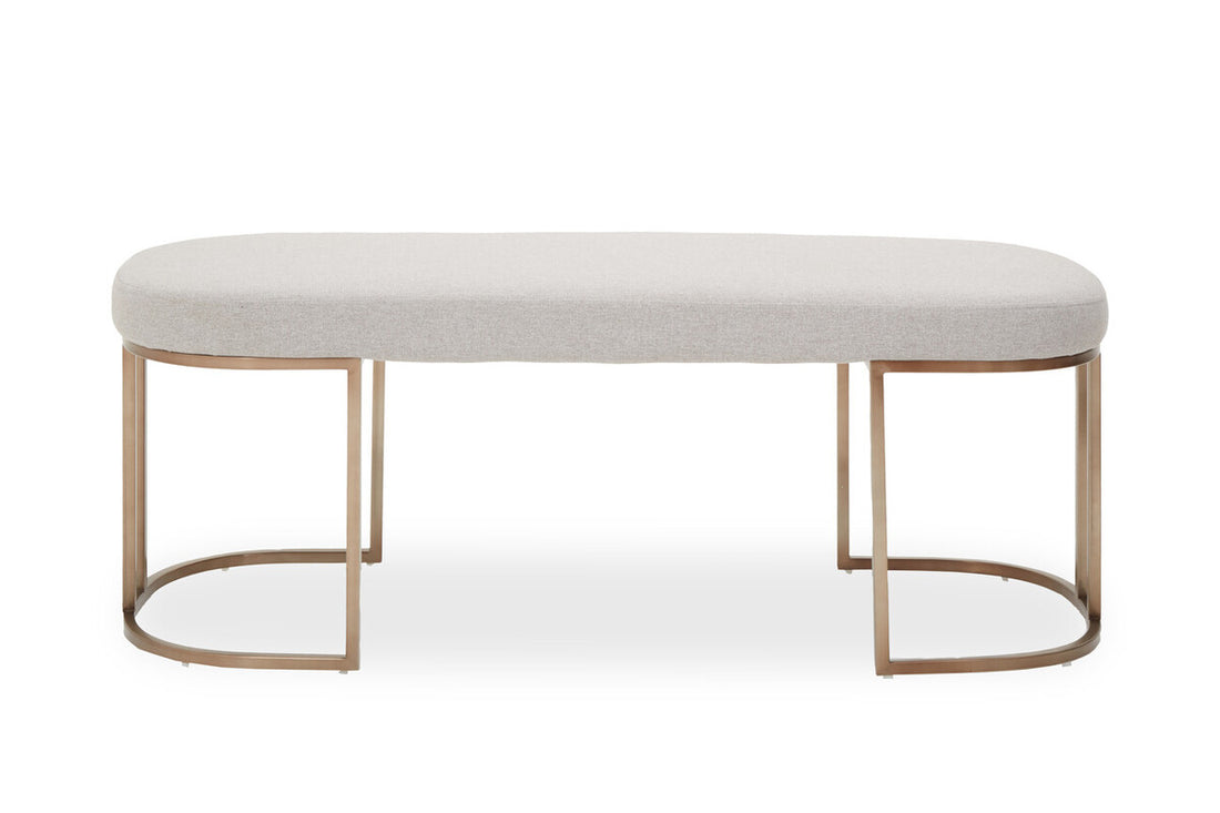 Gilden Natural Bench With Curved Base - Image 1