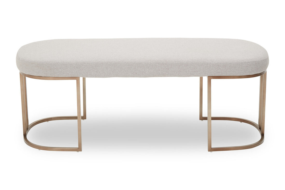 Gilden Natural Bench With Curved Base - Image 4