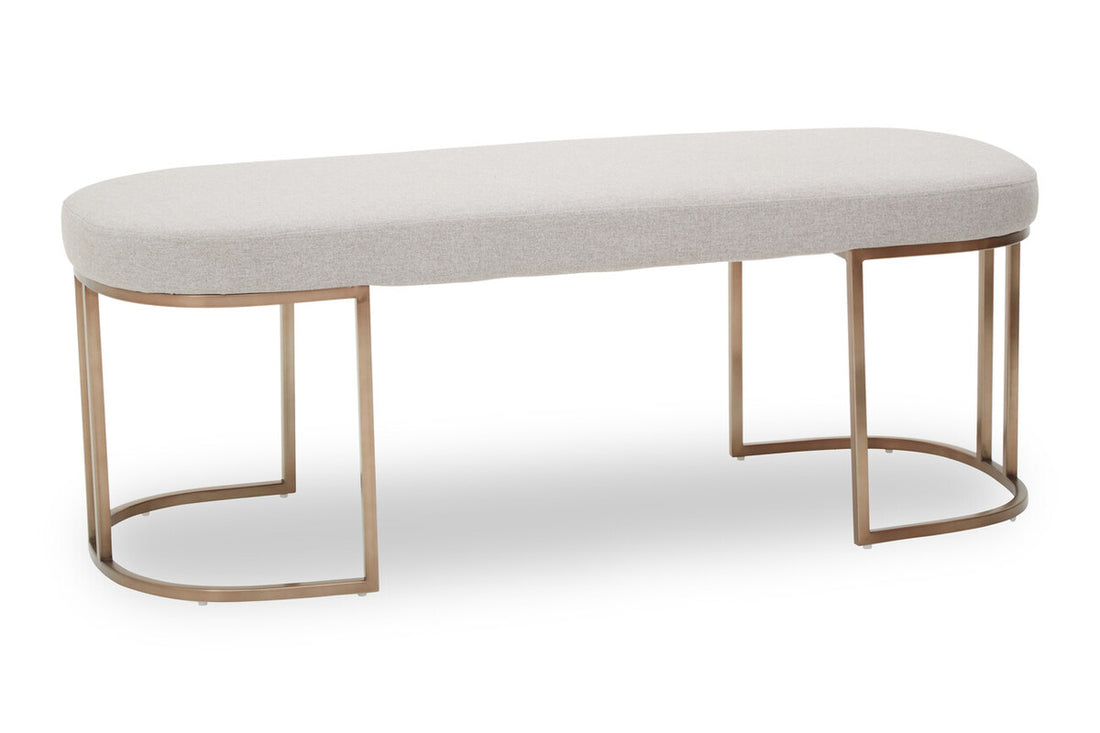 Gilden Natural Bench With Curved Base - Image 5