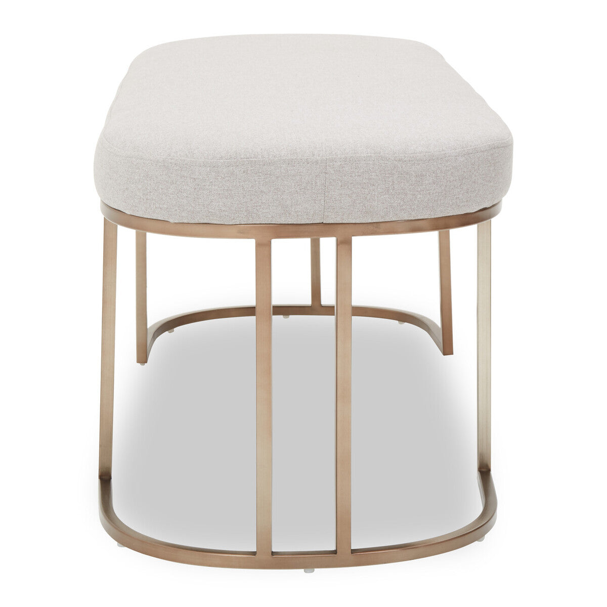 Gilden Natural Bench With Curved Base