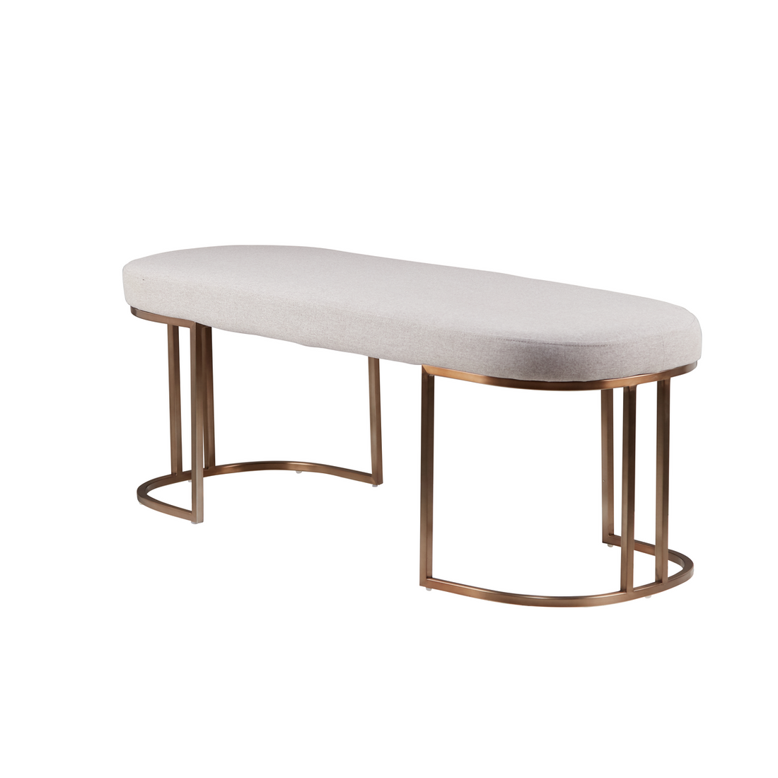 Gilden Natural Bench With Curved Base - Image 7