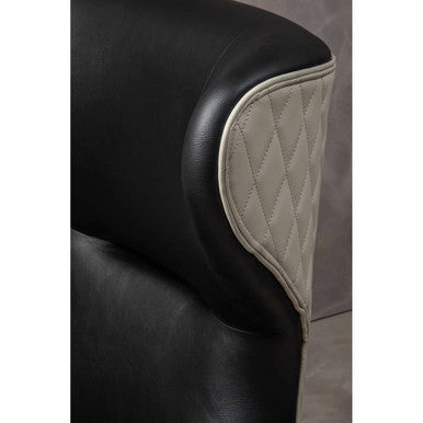 Kiev Black Arm Chair