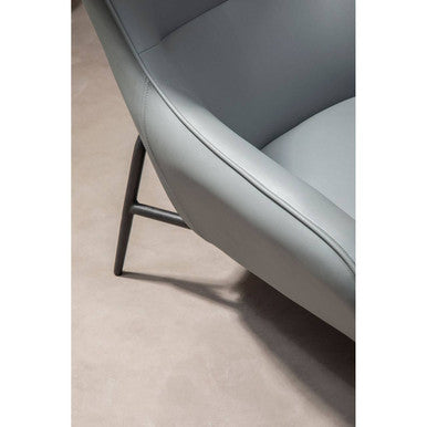Kaiko Grey Armchair And Footstool