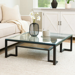 Cibo Coffee Table with Shelf