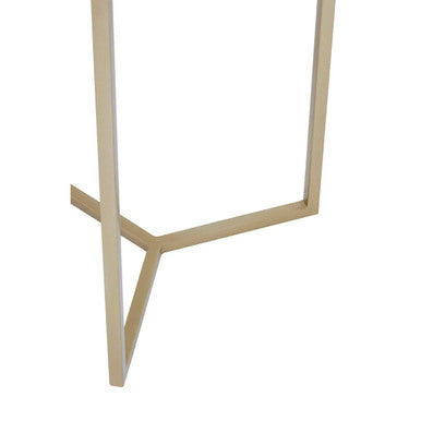 Inventivo Blue And Gold Agate Side Table