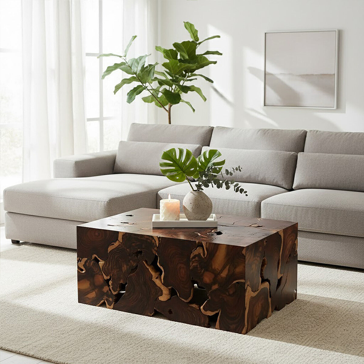 Batam Snorkeling Root Coffee Table