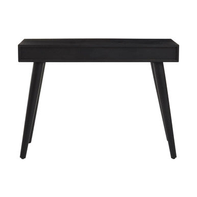 Boho Black and White Two Drawer Console Table