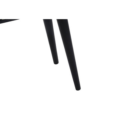 Boho Black and White Two Drawer Console Table