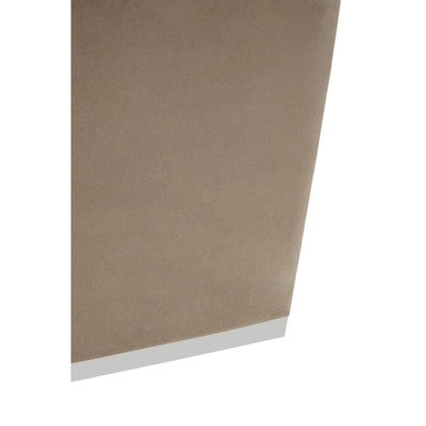 Hagen Mink And Silver Square Stool - Image 8