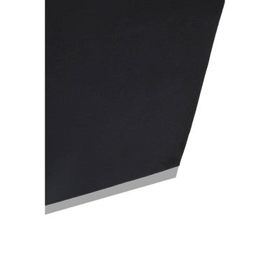 Hagen Black And Silver Square Stool - Image 6