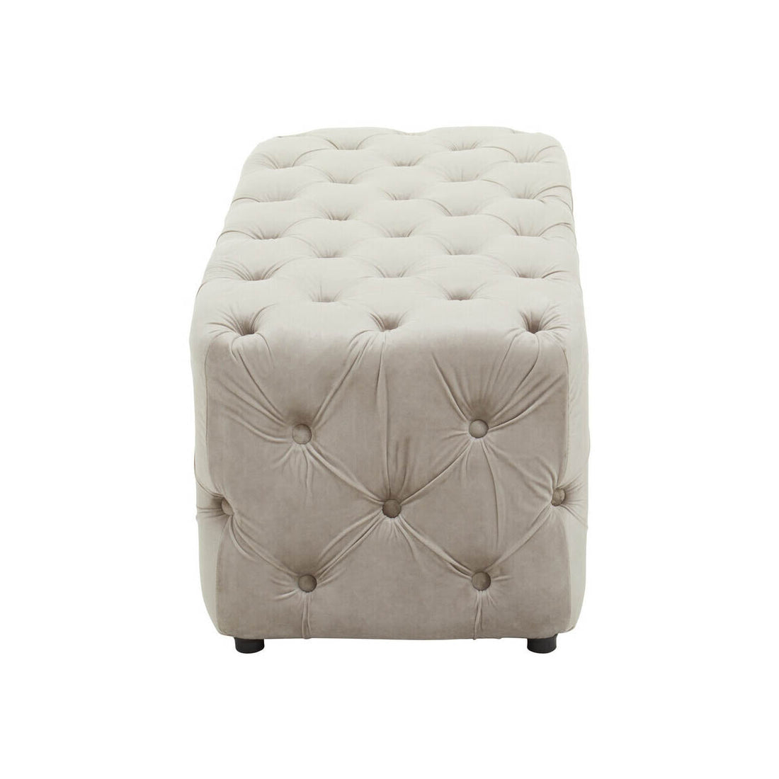 Alea Mink Velvet Bench