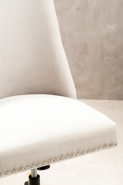 Washington Natural Fabric Home Office Chair