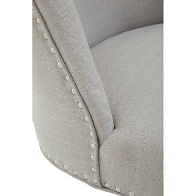 Washington Natural Fabric Home Office Chair