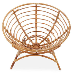 Manado Papasan Natural Rattan Chair