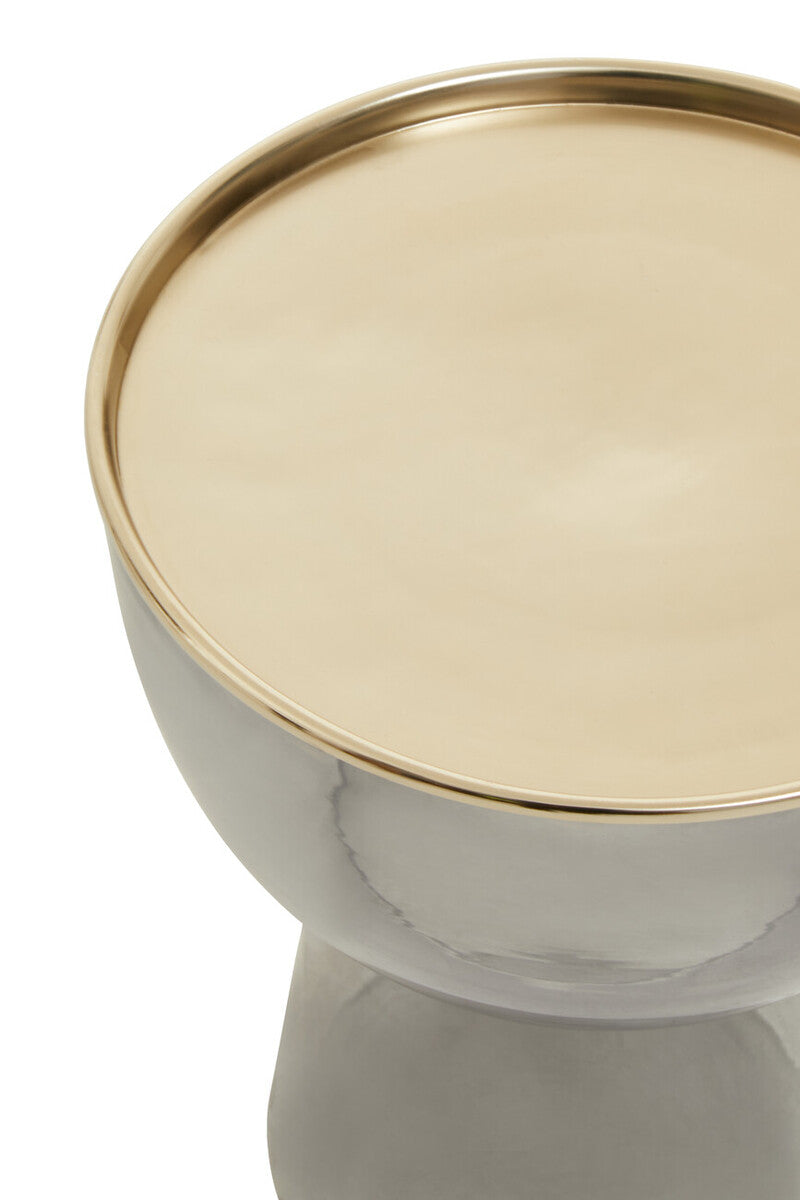 Martini Grey Smoked Side Table