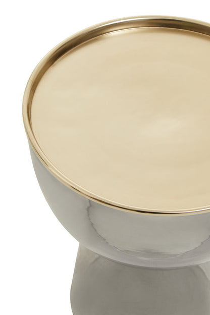 Martini Grey Smoked Side Table