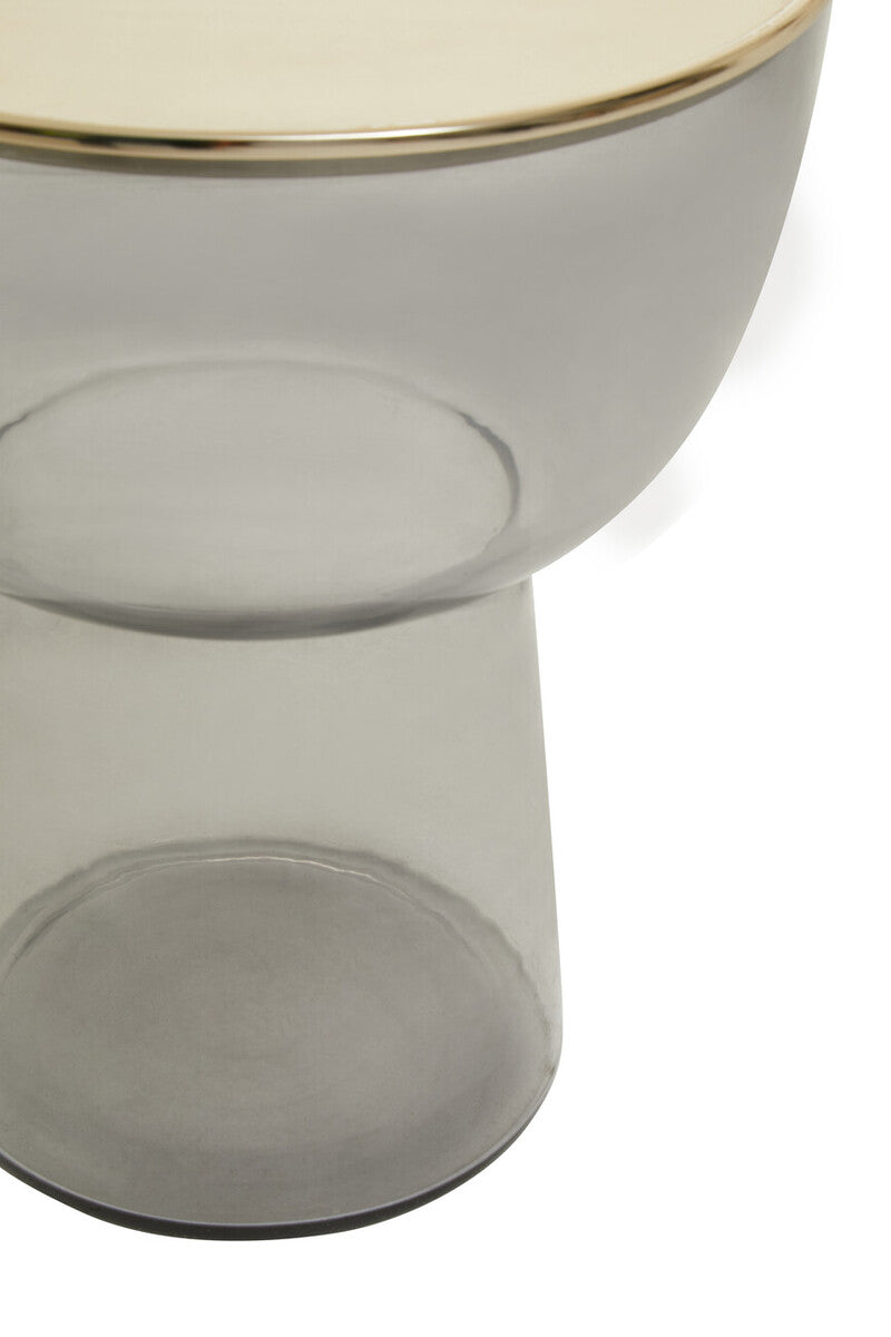 Martini Grey Smoked Side Table