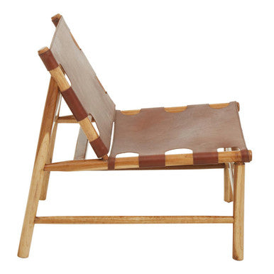 Kendari Antique Leather Chair