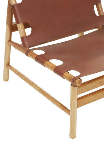 Kendari Antique Leather Chair