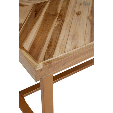 Kendari Natural Teak Wood Dining Table
