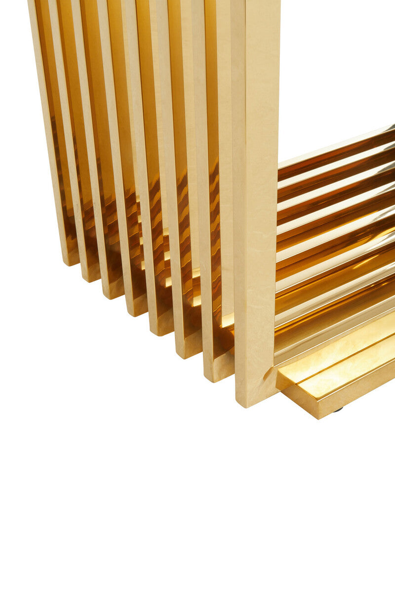 Moda Ivory White Marble Dining Table - Image 8