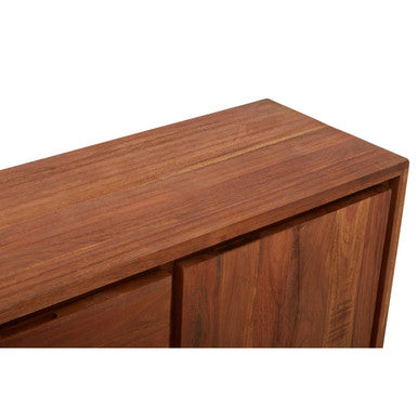 Simla Acacia Wood 2 Doors and 3 Drawers Sideboard - Image 6