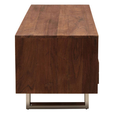 Simla Acacia Wood Media Unit