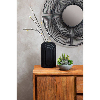 Simla Acacia Wood 1 Door and 3 Drawers Sideboard - Image 3