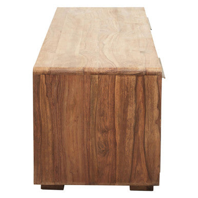Surati One Door Sheesham And Acacia Wood Media Unit