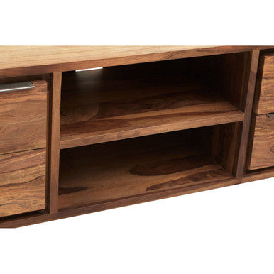 Surati One Door Sheesham And Acacia Wood Media Unit