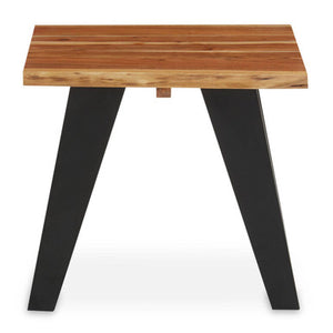Surax Acacia Wood Side Table