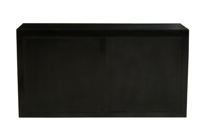 Sarter Seven Drawer Black Mango Wood Chest