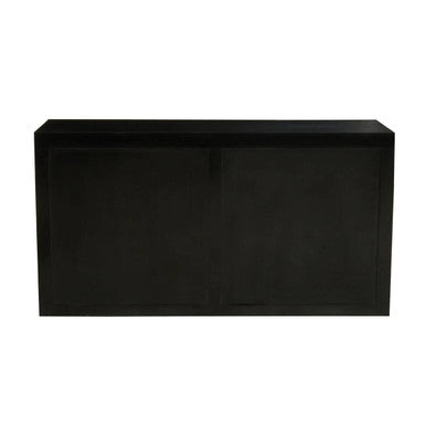 Sarter Seven Drawer Black Mango Wood Chest