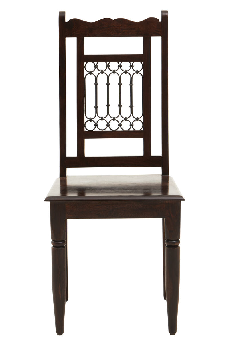Srina Dark Sheesham Wood Dining Chair