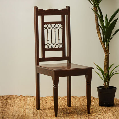 Srina Dark Sheesham Wood Dining Chair