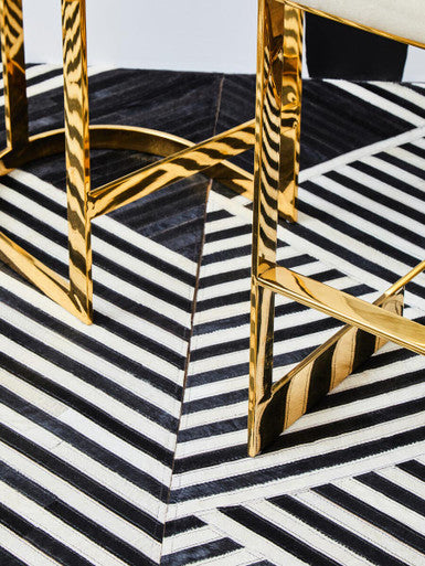 Azalea Black Velvet Bar Stool - Image 8