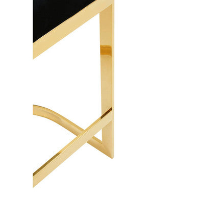 Azalea Black Velvet Bar Stool - Image 11