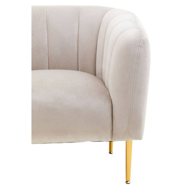Yasmeen Silver Grey Velvet Armchair - Image 5