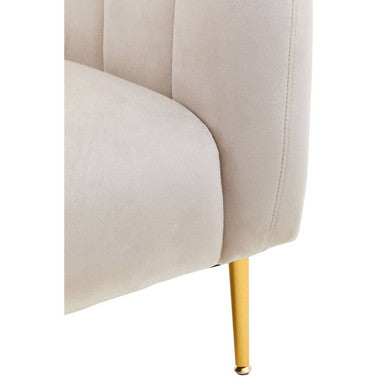 Yasmeen Silver Grey Velvet Armchair - Image 8