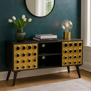 Arti Mango Wood Media Unit