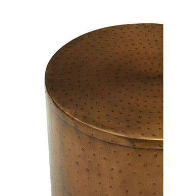 Arti Antique Brass Effect Side Table