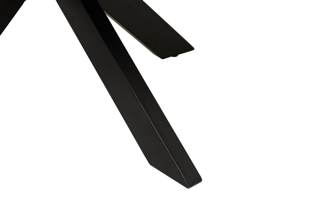 Arol Black Mango Wood Dining Table - Image 5