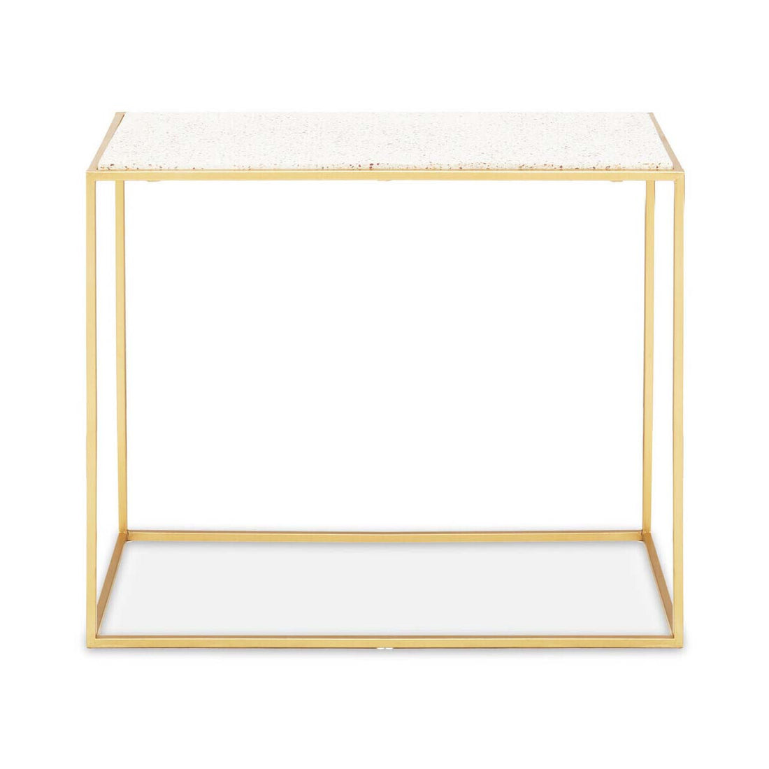 Templar Gold Finish Console Table
